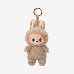 The Monsters Beige Plush Bunny Doll Keychain